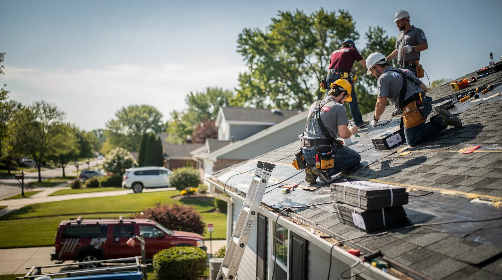 Roof Repair in Andalusia, IL around you